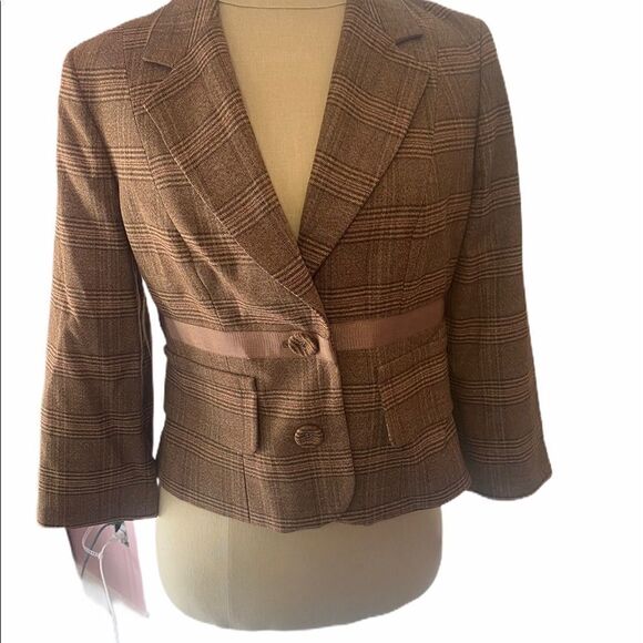 Ideology Women’s Plaid Jacket •Size 6 - Picture 7 of 8